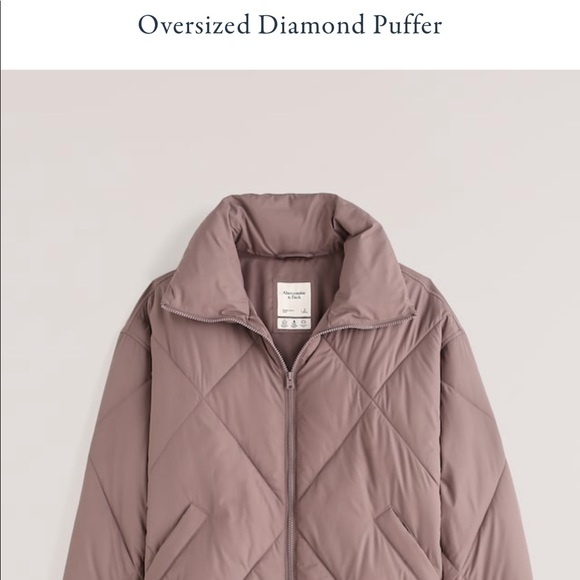 Abercrombie & Fitch Jackets & Blazers - Abercrombie & fitch Oversized Diamond Puffer
